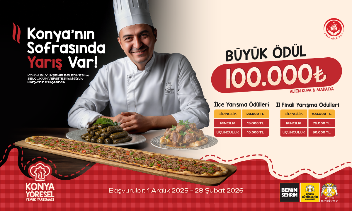 Konya'nın Sofrasında Yarış Var